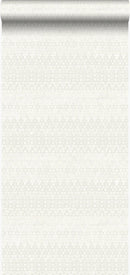 Origin tapet djurmönster struktur - vitt - Hemmavid.se