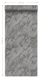 Origin tapet marmor - grått - Hemmavid.se