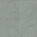 Origin tapet tvärsnitt trädstammar - lagungrönt - Hemmavid.se