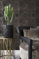 Origin tapet trädstammar - svart och brons - Hemmavid.se