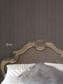 Origin tapet plankor av träskräp - mörkgrått - Hemmavid.se