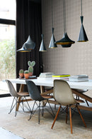 Origin tapet stora slitna rundlar - mullvadsgrått - Hemmavid.se