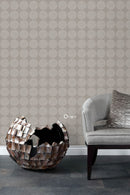 Origin tapet stora slitna rundlar - mullvadsgrått - Hemmavid.se