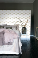 Origin tapet pantrar - vitt och guld - Hemmavid.se