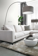 Origin tapet grafiska trianglar - glänsande vitt - Hemmavid.se