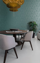 Origin tapet palmblad -  smaragdgrönt - Hemmavid.se