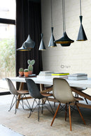 Origin tapet grafiska linjer -  beige och guld - Hemmavid.se