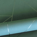 Origin tapet grafiska linjer -  mörkgrönt - Hemmavid.se