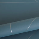 Origin tapet grafiska linjer -  mörkblått - Hemmavid.se