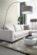 Origin tapet gingkoblad -  beige och guld - Hemmavid.se