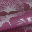 Origin tapet gingkoblad -  rött och guld - Hemmavid.se