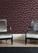 Origin tapet gingkoblad -  rött och guld - Hemmavid.se