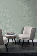 Origin tapet bambublad -  grönt - Hemmavid.se