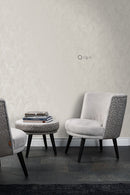 Origin tapet palmblad -  mullvadsgrått - Hemmavid.se