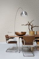 Origin tapet gingkoblad -  glänsande varmt grått - Hemmavid.se