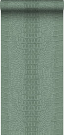 Origin tapet krokodilhud - grågrönt - Hemmavid.se