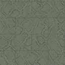 Origin tapet kakelmotiv med ormskinn - olivgrönt - Hemmavid.se
