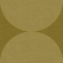 Origin tapet XXL halvcirklar retro - senapsgrön - Hemmavid.se