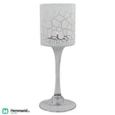 Nybro Crystal Lykta på fot Desert vit 300x100mm - Hemmavid