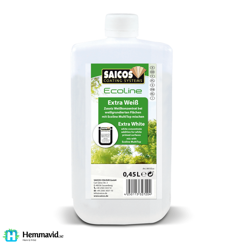 Saicos  Eco Extra White  - 0,45L Hemmavid.se