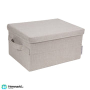 Bigso Box storage small beige - Hemmavid – kvalitetsprodukt för hem och renovering