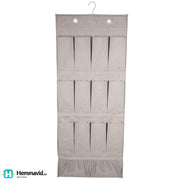 Bigso Hanging pocket organizer beige - Hemmavid – kvalitetsprodukt för hem och renovering