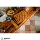 Fiskars FF skärbräda i bambu, 3 delar - Hemmavid