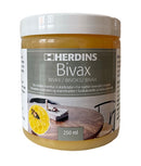 Herdins Bivax Creme - 250ml - Använd på möbler och skärbrädor
