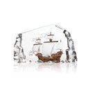 Målerås Glasbruk  Caravell, Skepp - 240x150mm