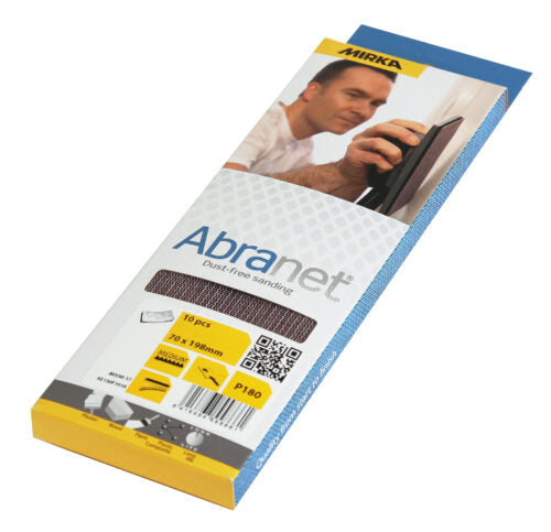 MIRKA ABRANET SLIPNÄT - 70x198mm  10/Pack   UTGÅR Tidigare design. Passar bl.a. Mirka Deos
