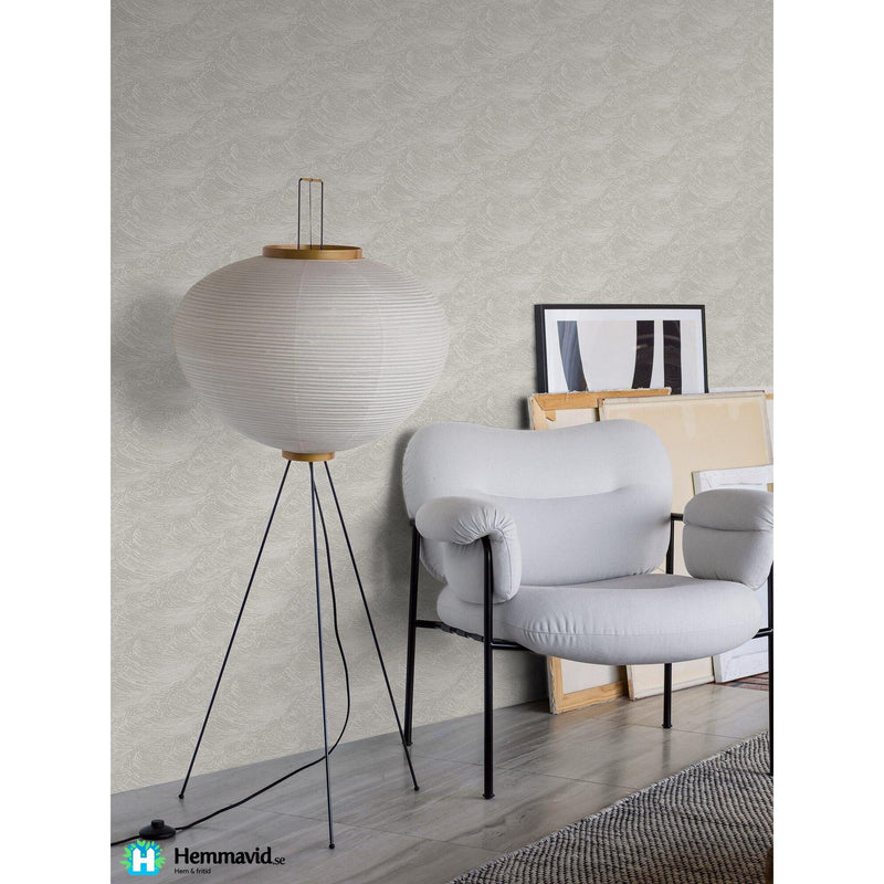 En bild på Boråstapeter Eastern Simplicity The Wave - 3115 på Hemmavid.se