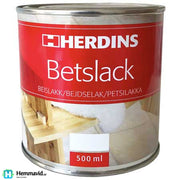 Herdins Betslack Halvmatt (VOC 2010) på Hemmavid.se – slitstarkt lack för en skyddande yta