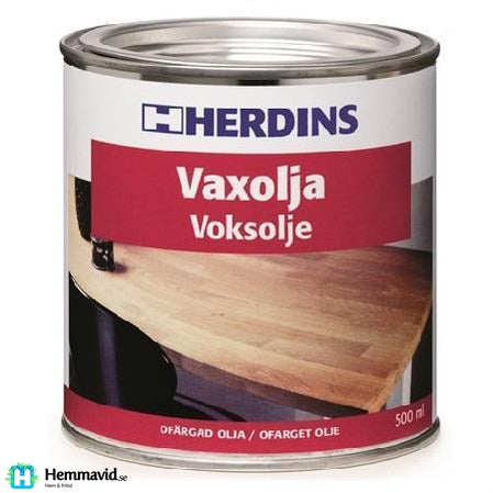 En bild på Herdins Vaxolja på Hemmavid.se