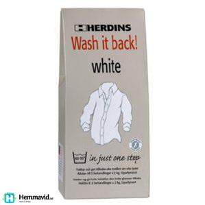 En bild på Herdins Wash it Back - White på Hemmavid.se