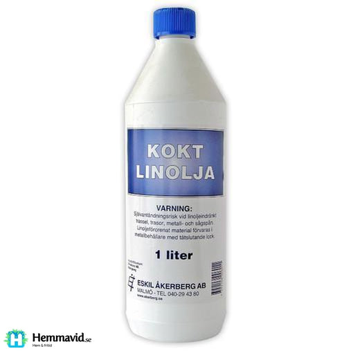 En bild på Linolja Kokt i plastflaska på Hemmavid.se