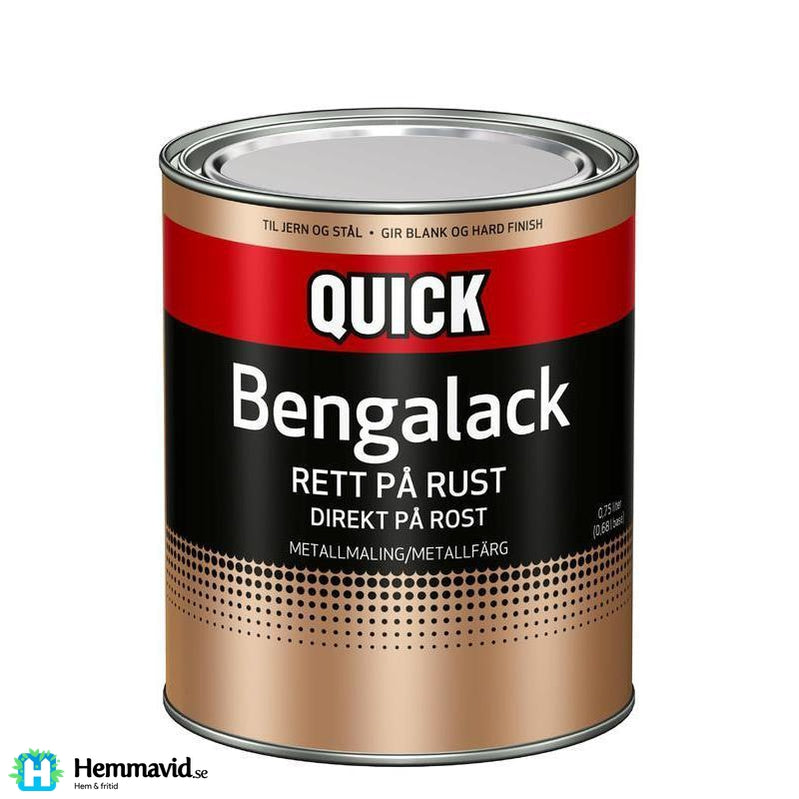 En bild på Quick Bengalack Rett på rust Blank, Färdig kulör på Hemmavid.se
