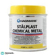Hagmans Spackel Stålplast Chemical Metal på Hemmavid.se – effektivt spackel för utjämning av ytor